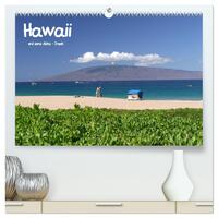 Hawaii und seine Aloha - Inseln (hochwertiger Premium Wandkalender 2026 DIN A2 quer), Kunstdruck in Hochglanz