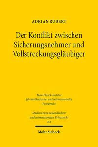 Vorderes Coverbild Der Konflikt zwischen Sicherungsnehmer und Vollstreckungsgläubiger