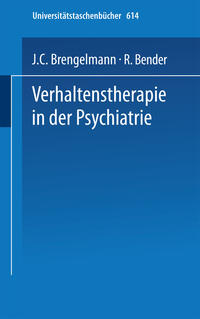 Verhaltenstherapie in der Psychiatrie