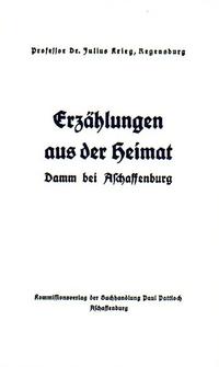 Beiträge zur Heimatkunde von Damm bei Aschaffenburg