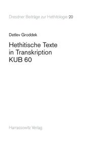 Hethitische Texte in Transkription KUB 60