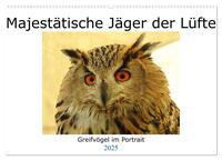 Majestätische Jäger der Lüfte (Wandkalender 2025 DIN A2 quer), CALVENDO Monatskalender