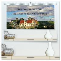 Die Burg Hohnstein im Wandel der Jahreszeiten (hochwertiger Premium Wandkalender 2026 DIN A2 quer), Kunstdruck in Hochglanz