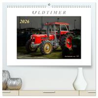 Oldtimer - Trecker Liebe (hochwertiger Premium Wandkalender 2026 DIN A2 quer), Kunstdruck in Hochglanz