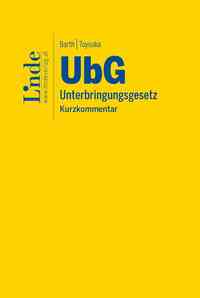 Vorderes Coverbild UbG | Unterbringungsgesetz