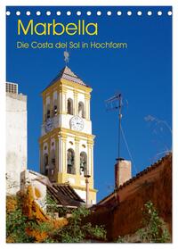 Vorderes Coverbild Marbella - Die Costa del Sol in Hochform (Tischkalender 2025 DIN A5 hoch), CALVENDO Monatskalender