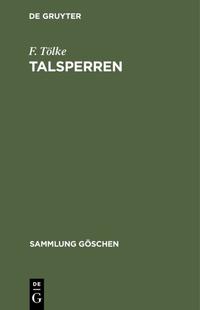 Talsperren