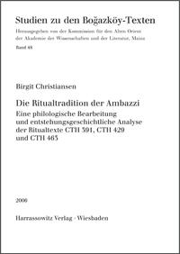 Die Ritualtradition der Ambazzi