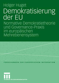 Vorderes Coverbild Demokratisierung der EU