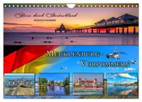 Reise durch Deutschland - Mecklenburg-Vorpommern (Wandkalender 2025 DIN A4 quer), CALVENDO Monatskalender