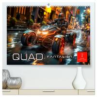 Quad Fantasien (hochwertiger Premium Wandkalender 2026 DIN A2 quer), Kunstdruck in Hochglanz