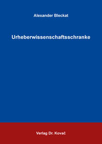 Urheberwissenschaftsschranke