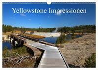 Yellowstone Impressionen (Wandkalender 2026 DIN A3 quer), CALVENDO Monatskalender