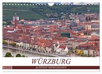 WÜRZBURG - ALTSTADT IMPRESSIONEN (Wandkalender 2025 DIN A4 quer), CALVENDO Monatskalender