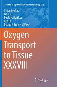 Vorderes Coverbild Oxygen Transport to Tissue XXXVIII