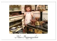 Altes Puppengeschirr (Wandkalender 2025 DIN A3 quer), CALVENDO Monatskalender