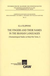 Vorderes Coverbild The Fingers and their Names in the Iranian Languages