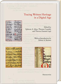 Vorderes Coverbild Tracing Written Heritage in a Digital Age