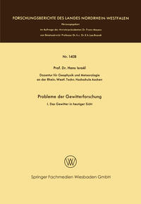 Probleme der Gewitterforschung