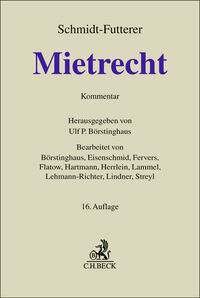 Vorderes Coverbild Mietrecht