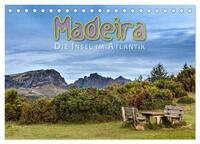 Madeira, die Insel im Atlantik (Tischkalender 2025 DIN A5 quer), CALVENDO Monatskalender