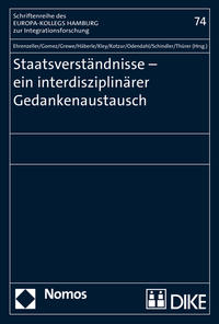 Staatsverständnisse - ein interdisziplinärer Gedankenaustausch