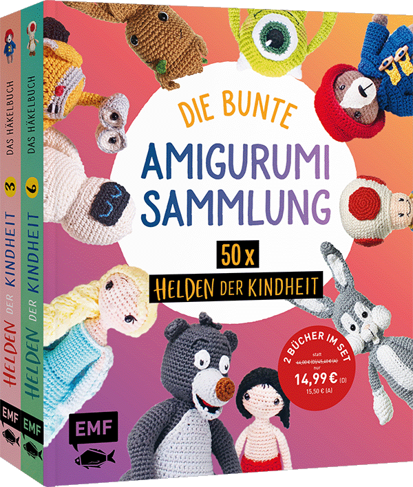 Helden der Kindheit – Die bunte Amigurumi-Sammlung für Disney-Fans