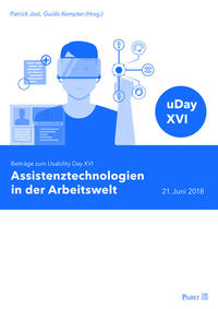 Vorderes Coverbild Assistenztechnologien in der Arbeitswelt
