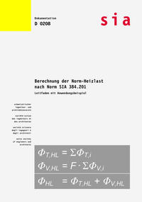 Berechnung der Norm-Heizlast nach Norm SIA 384.201