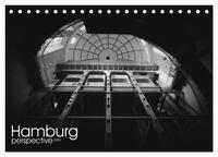 Hamburg perspective 2025 (Tischkalender 2025 DIN A5 quer), CALVENDO Monatskalender