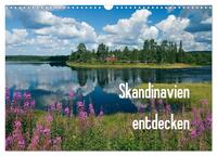 Skandinavien entdecken (Wandkalender 2025 DIN A3 quer), CALVENDO Monatskalender