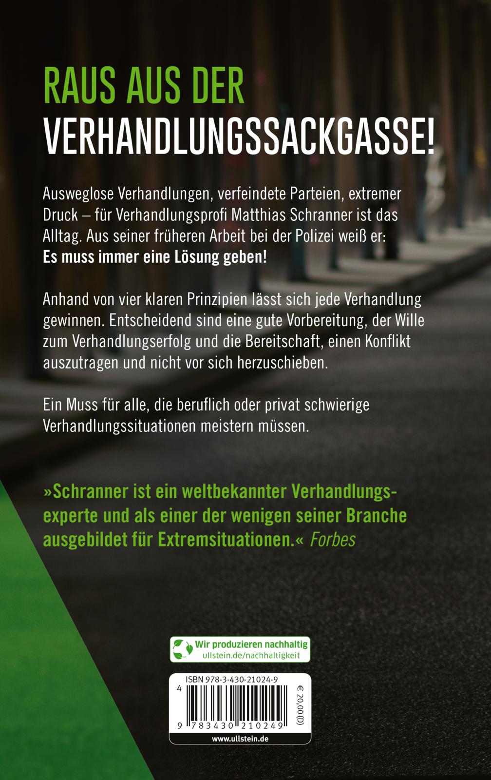 Rückseitencover Das Schranner-Konzept®
