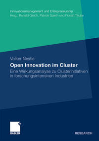Vorderes Coverbild Open Innovation im Cluster