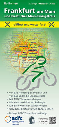 Radfahren - Frankfurt am Main und westlicher Main-Kinzig-Kreis