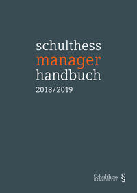 schulthess manager handbuch 2018/2019 (PrintPlu§)