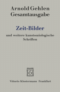Zeit-Bilder und weitere kunstsoziologische Schriften