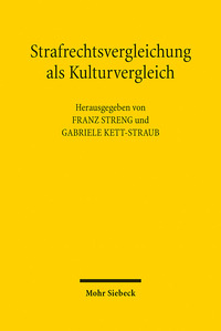 Vorderes Coverbild Strafrechtsvergleichung als Kulturvergleich