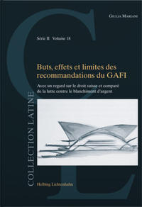 Vorderes Coverbild Buts, effets et limites des recommandations du GAFI