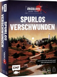 Vorderes Coverbild Krimi-Spielebox: Unsolved Crime Cases – Spurlos verschwunden