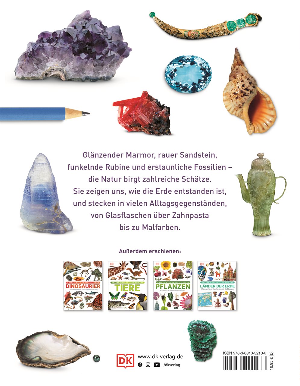 Rückseitencover Unsere Welt in 1000 Bildern. Steine