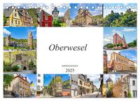 Oberwesel Impressionen (Tischkalender 2025 DIN A5 quer), CALVENDO Monatskalender
