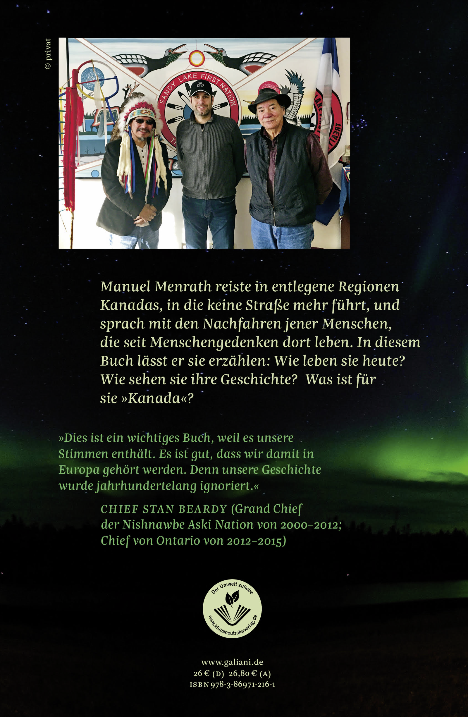 Rückseitencover Unter dem Nordlicht