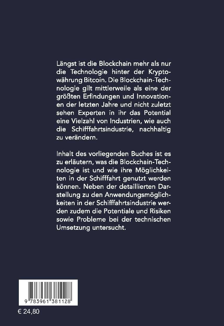Rückseitencover Blockchain Technologie in der Schiffahrt