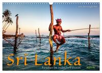 Sri Lanka - Paradies im indischen Ozean (Wandkalender 2025 DIN A3 quer), CALVENDO Monatskalender