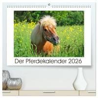 Der Pferdekalender (hochwertiger Premium Wandkalender 2026 DIN A2 quer), Kunstdruck in Hochglanz
