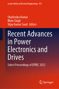 Recent Advances in Power Electronics and Drives