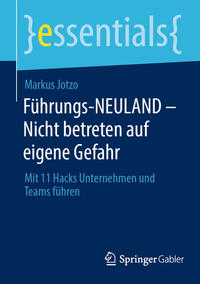 Vorderes Coverbild Führungs-NEULAND - Nicht betreten auf eigene Gefahr