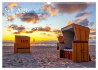Sylt - Magie der Abendstunden (Wandkalender 2026 DIN A3 quer), CALVENDO Monatskalender