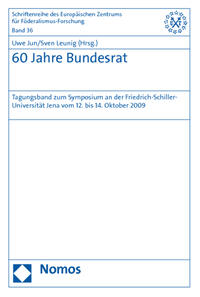 Vorderes Coverbild 60 Jahre Bundesrat
