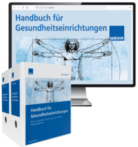 Vorderes Coverbild Handbuch für Gesundheitseinrichtungen